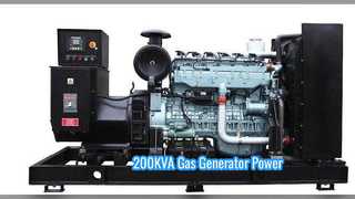 200KVA Doğalgaz Jeneratör Seti Güç Çözümü