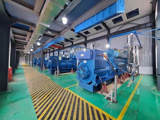 İyi bir fiyat. 1000KW 1MW Natural Gas Biogas Generator Set Power Station Open Container çevrimiçi
