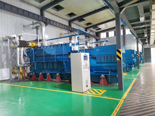 İyi bir fiyat. 1500KW 1.5MW Doğalgaz Biyogaz Jeneratör Grubu Güç Santrali Açık Konteyner çevrimiçi