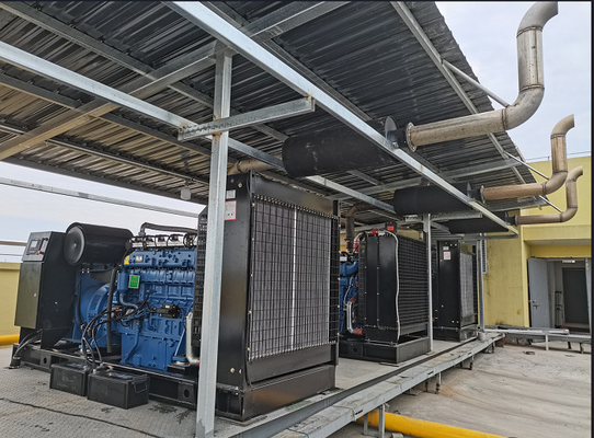 İyi bir fiyat. 50hz 60hz 300KW Natural Gas Generator Set Yuchai Engine Powered çevrimiçi