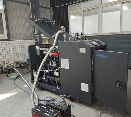 İyi bir fiyat. 88.8% Overall Efficiency Natural Gas CHP Heat And Power Co-generation Unit 20KW 25KVA çevrimiçi