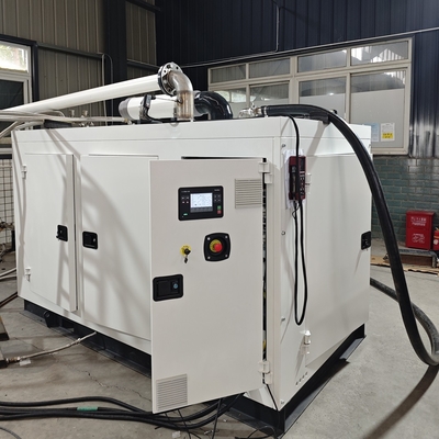 İyi bir fiyat. High Thermal Efficiency Low Noise Silent Natural Gas BHKW CHP Unit Cogen 120kw 150kva with CE Approval and Low Emissions çevrimiçi