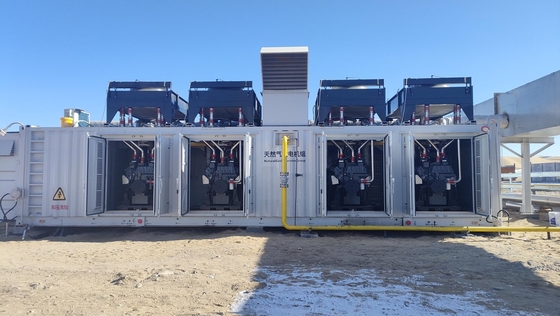 İyi bir fiyat. Air Cooled Alternator Cooling Container Type 500KW 1000KW 1MW 2MW 3MW LNG CNG Natural Gas Deutz Generator Set for Outdoor çevrimiçi