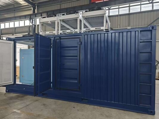 İyi bir fiyat. %86,1 Genel Verimliliğe ve Isı Geri Kazanım Sistemine Sahip 200kW Nominal Güçlü Doğalgaz Kojenerasyon Jeneratörü çevrimiçi