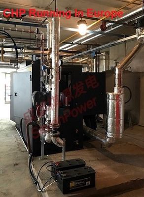 İyi bir fiyat. 50KW 60KVA CHP Generator For 24 Hour Continuous Running çevrimiçi