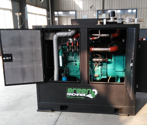 İyi bir fiyat. Biogas CHP BHKW 30KW 40KVA CE Certified For Heating Hot Water Farm Power Supply çevrimiçi